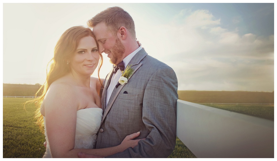 Cortney + Steven’s Elegant Outdoor Wedding