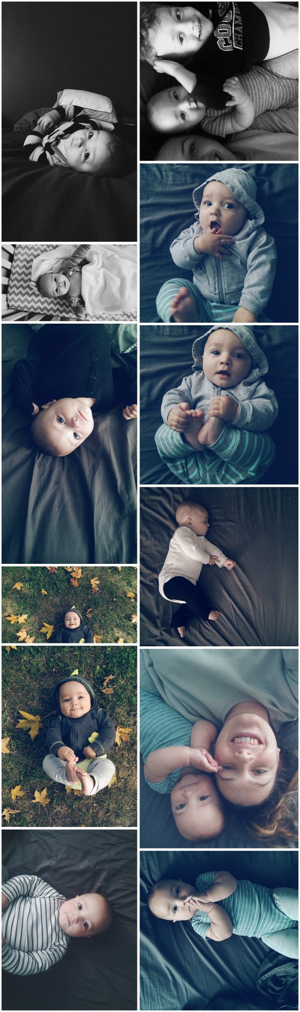 Finn's 6 month photos - VSCO and Instagram