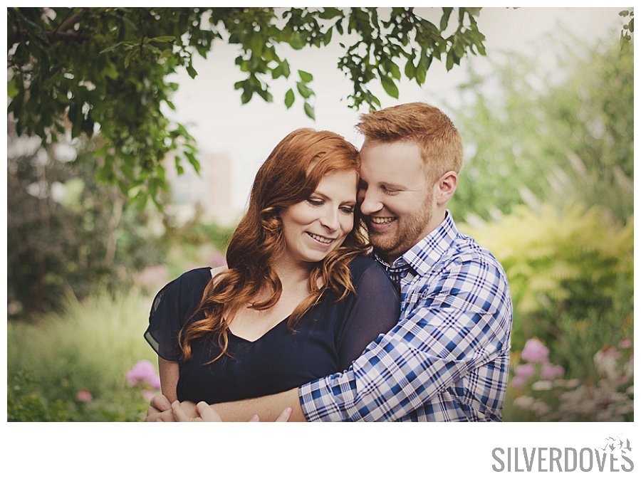 featured photo from Cortney and Steven's photography session at Kauffman Memorial Garden in Kansas City, MO