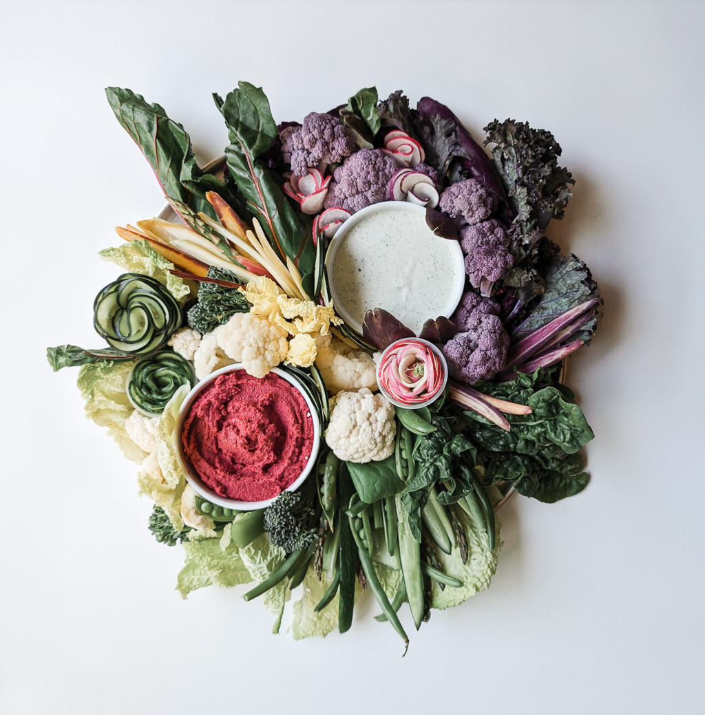 A dip into the world of crudité boards